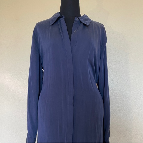 Navy Blue Hudson North Belted Short Dress - Picture 6 of 14